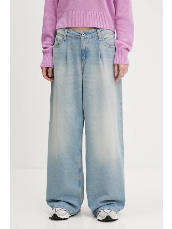 τζιν παντελόνι karl lagerfeld jeans χρώμα μπλε, a3w10071