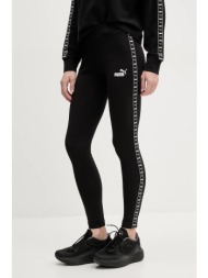 κολάν puma χρώμα: μαύρο, 685014 95% βαμβάκι, 5% ελαστάν