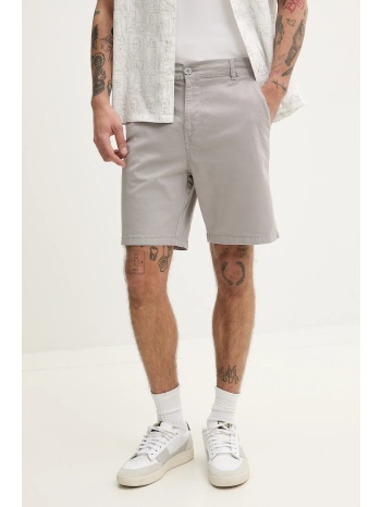 σορτς resteröds chin shorts χρώμα γκρι, 55251.6410 98%