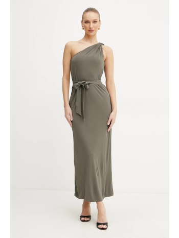 φόρεμα mm χρώμα πράσινο, 2516621068600 100% βισκόζη