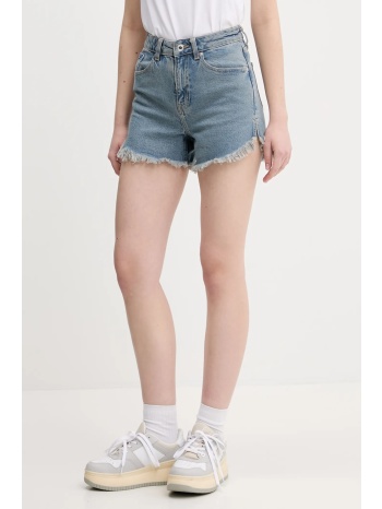 τζιν σορτς karl lagerfeld jeans χρώμα μπλε, a2w10088 κύριο