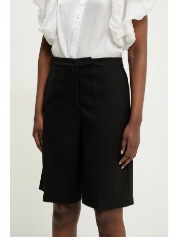 σορτς answear lab χρώμα μαύρο 80% πολυεστέρας, 16% ρεγιόν