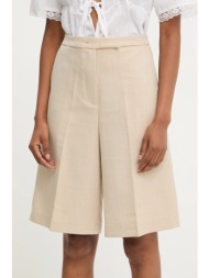 σορτς answear lab χρώμα: μπεζ 80% πολυεστέρας, 16% ρεγιόν, 4% ελαστάν