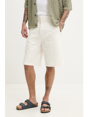 σορτς hugo blue χρώμα μπεζ, 50510598 κύριο υλικό 98%