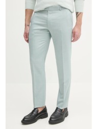 παντελόνι από μείγμα μαλλιού joop! χρώμα: τιρκουάζ, 30041047 επένδυση γονάτων: 55% βισκόζη, 45% πολυ