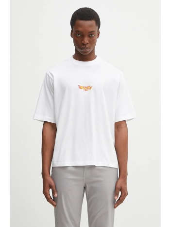 βαμβακερό μπλουζάκι marcelo burlon county flame boxy