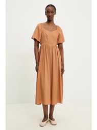 φόρεμα με λινό answear ...