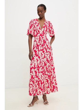 φόρεμα answear lab χρώμα ροζ 100% βισκόζη