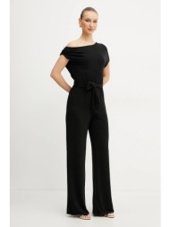 ολόσωμη φόρμα guess rumi χρώμα: μαύρο, w5gd89 kctb0 70% βισκόζη, 26% πολυεστέρας, 4% ελαστάν