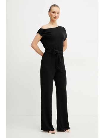 ολόσωμη φόρμα guess rumi χρώμα μαύρο, w5gd89 kctb0 70%