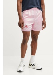 σορτς adidas originals sprinter shorts χρώμα: ροζ, jp0990 93% πολυεστέρας, 7% ελαστάν