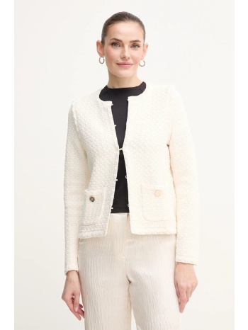 βαμβακερή ζακέτα pedro del hierro χρώμα μπεζ, 3519547 100%