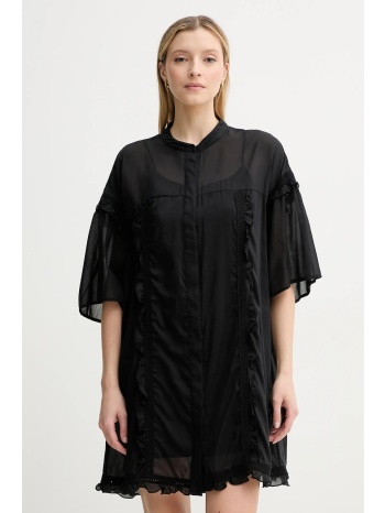 φόρεμα από συνδιασμό μεταξιού isabelle blanche χρώμα