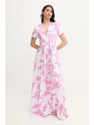 φόρεμα melissa odabash χρώμα: άσπρο, lou 100% βισκόζη