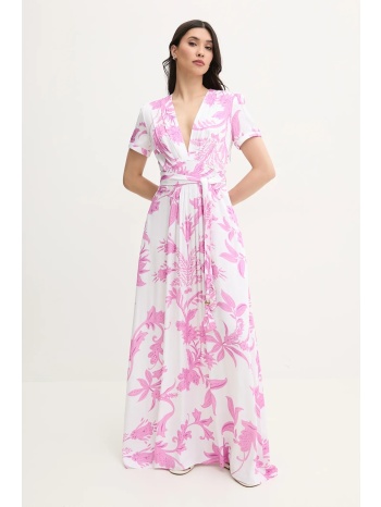 φόρεμα melissa odabash χρώμα άσπρο, lou 100% βισκόζη