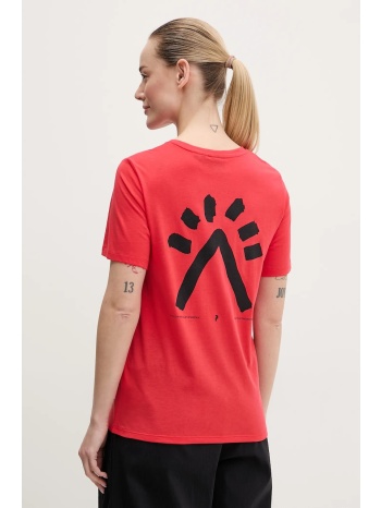 μπλουζάκι peak performance χρώμα κόκκινο, g79742 65%