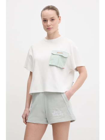 μπλουζάκι columbia cove beach χρώμα άσπρο, 2121801 73%