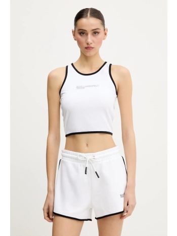 top karl lagerfeld jeans χρώμα άσπρο, a2w17024 95%