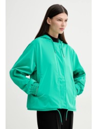 μπουφάν rains string w jacket w3 χρώμα: πράσινο, 18040 100% πολυεστέρας με επίστρωση πολυουρεθάνης