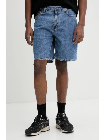 τζιν σορτς guess jeans χρώμα μπλε, m4yd37 d5m54 99%