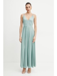 φόρεμα max&co. χρώμα: τιρκουάζ, 2516621044200 100% πολυεστέρας