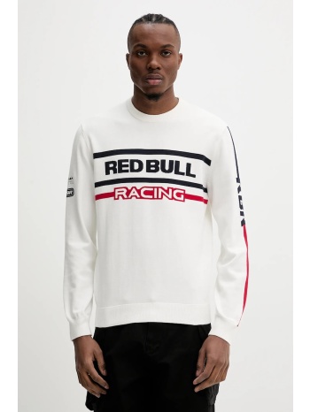 βαμβακερό πουλόβερ red bull racing x pepe jeans knitted