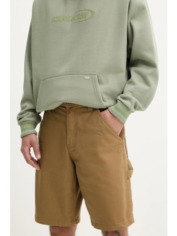 βαμβακερό σορτσάκι vans χρώμα πράσινο, vn000m39dz91 κύριο