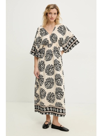 φόρεμα answear lab χρώμα μαύρο 90% βισκόζη, 10% νάιλον