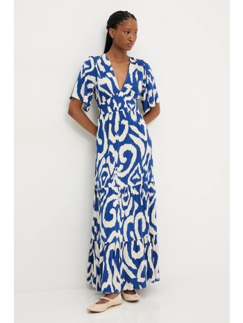 φόρεμα answear lab χρώμα μπλε 100% βισκόζη