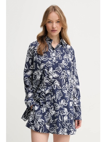 σετ βαμβακερό lauren ralph lauren γυναικείο, χρώμα ναυτικό