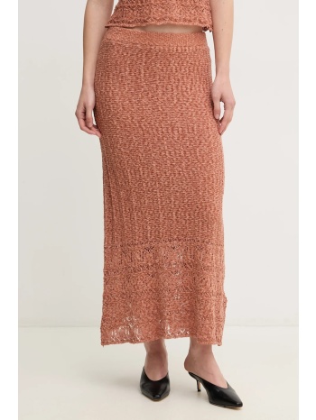 φούστα hoss intropia χρώμα πορτοκαλί, 8429013 κύριο υλικό