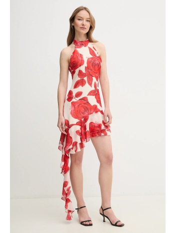 φόρεμα gaudi χρώμα μπεζ, 511fd15011 κύριο υλικό 100%