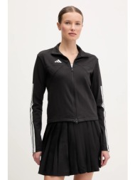 μπλούζα adidas tiro χρώμα: μαύρο, jg4104 90% βαμβάκι, 10% ελαστάν