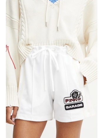 σορτς pinko χρώμα άσπρο, 105271 a2md κύριο υλικό 63%