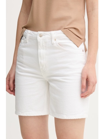 τζιν σορτς tommy hilfiger χρώμα άσπρο, ww0ww45924 100%