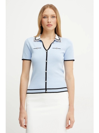 πουλόβερ morgan mtoi χρώμα μπλε, mtoi 70% lenzing ecovero