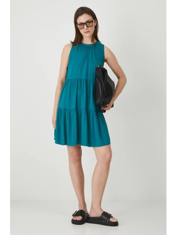 φόρεμα medicine χρώμα πράσινο 100% βισκόζη πλύση σε