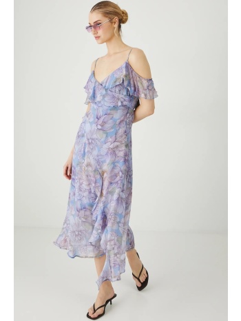 φόρεμα medicine χρώμα μπλε κύριο υλικό 100% βισκόζηφόδρα