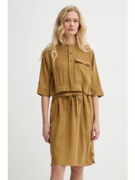 φόρεμα g-star χρώμα: κίτρινο, d26023-d522 υλικό 1: 100% βισκόζη
υλικό 2: 90% βισκόζη, 10% πολυεστέρα
