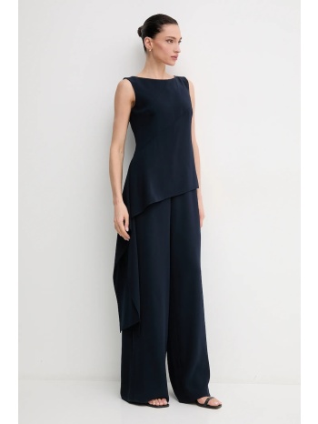 ολόσωμη φόρμα sandro ferrone χρώμα ναυτικό μπλε