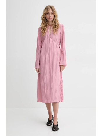 φόρεμα stine goya χρώμα ροζ, sg-ss25-d111-2342 100%