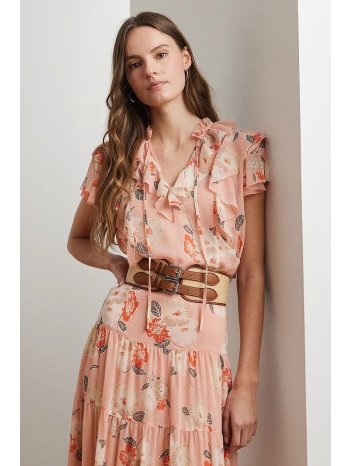 μπλουζάκι lauren ralph lauren χρώμα ροζ, 200963698 87%