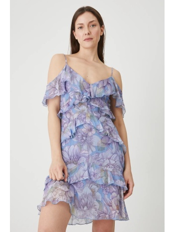 φόρεμα medicine χρώμα μπλε κύριο υλικό 100% βισκόζηφόδρα