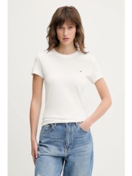 βαμβακερό μπλουζάκι tommy jeans 2-pack χρώμα: μπλε, dw0dw21366 100% βαμβάκι