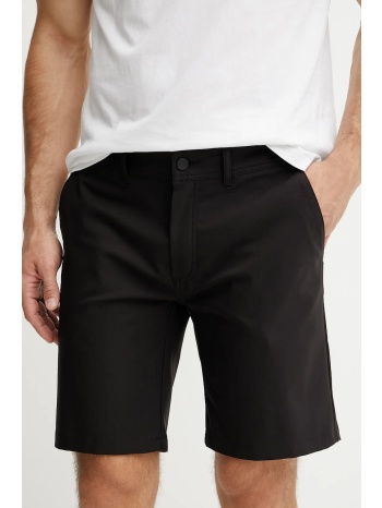 σορτς didriksons ian χρώμα μαύρο, 505304 κύριο υλικό 75%