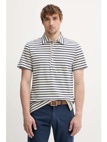 πόλο barena venezia χρώμα μπεζ 95% βαμβάκι, 5% ελαστάν