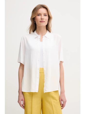 πουκάμισο united colors of benetton χρώμα άσπρο, 5wpwdq0b1
