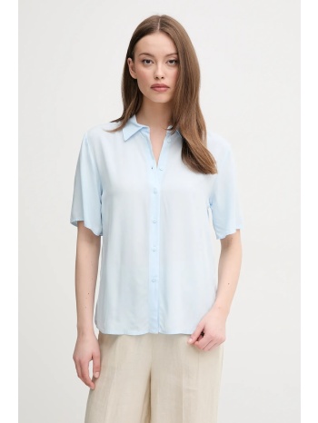 πουκάμισο united colors of benetton χρώμα μπλε, 5wpwdq0b1