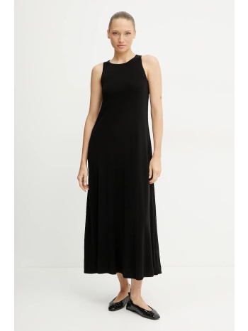 φόρεμα mm χρώμα μαύρο, 2516621078600 100% βισκόζη
