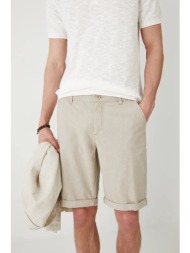 λινό σορτς medicine χρώμα: μπεζ κύριο υλικό: 67% βαμβάκι, 31% λινό, 2% ελαστάν
φόδρα τσέπης: 100% βα
